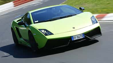 Lamborghini Gallardo LP 570-4 Superleggera, Frontansicht, Teststrecke