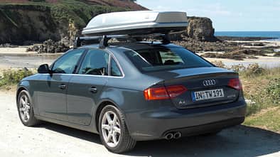 Audi A4 2.0 TDI, Dachgepäckträger, Bretagne, Meer