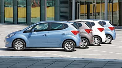 Hyundai ix20, Seitenansicht