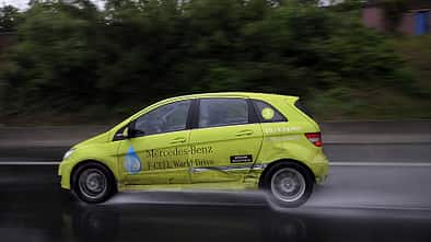 Mercedes F-Cell World Drive Tag 71, Berlin - Nürnberg