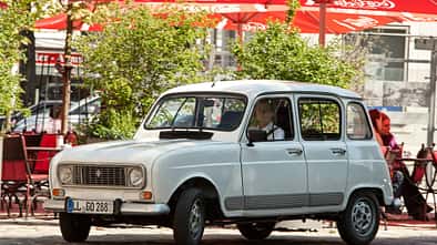 Renault 4, Seitenansicht