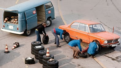 Reifentest, BMW, Reifenwechsel