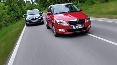 Skoda Fabia 1.2 TSI, Skoda Fabia 1.2 TDI, Frontansicht