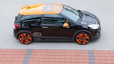 Citroen DS3 Racing, Seitenansicht, von oben