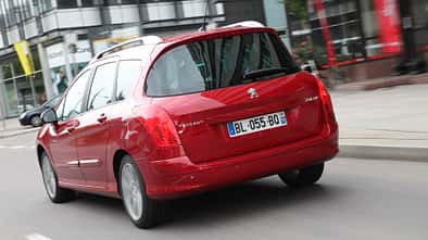Peugeot 308 SW 155 THP, Rückansicht, Heck