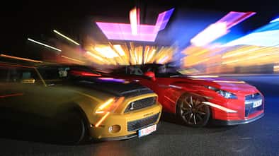 Ford Mustang Shelby GT 640, Nissan GT-R