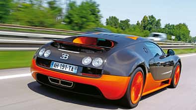 Bugatti Veyron 16.4 Super Sport, Heck, Rückansicht