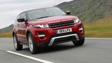 Range Rover Evoque 2.0 Si4, Frontansicht, Kühlergrill