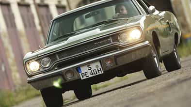 Plymouth Roadrunner 440, Front, Kühlergrill