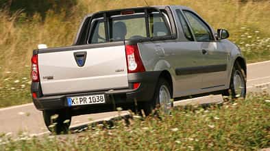 Dacia Logan, Pickup, Heck