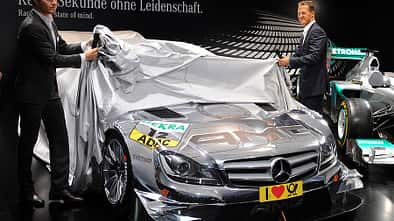 Mercedes DTM C-Coupé IAA 2011, Michael Schumacher, Nico Rosberg