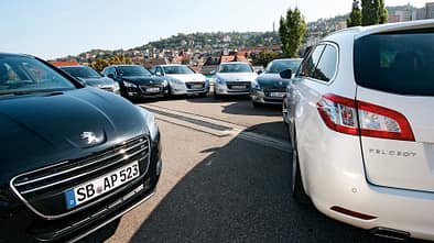 Peugeot 508, mehrere Fahrzeuge