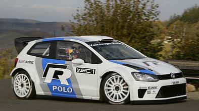 VW Polo WRC Sainz Test Veldenz 2011