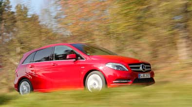 Mercedes B 200 CDI, Seitenansicht