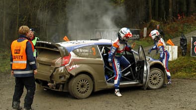 Mikko Hirvonen Rallye Wales 2011