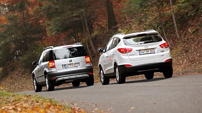 Hyundai ix35, Skoda Yeti 2.0 TDI 4x4