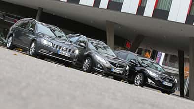 VW Passat Variant, Hyundai i40 cw, Mazda 6 Kombi 2.2