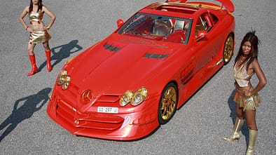 Mercedes SLR McLaren 999 Red Gold Dream