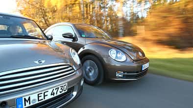 Mini One, VW Beetle 1.2 TSI