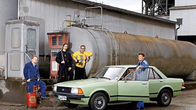 Ford Granada 2.3 L, Seitenansicht