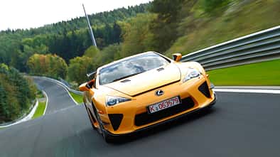 Lexus LFA mit Nürburgring Package, Heck