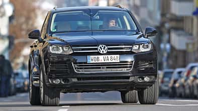 VW Tuareg V6 TDI, Frontansicht