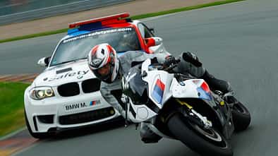 BMW 1er M Coupé, BMW S 1000 RR, Frontansicht