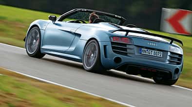 Audi R8 GT Spyder, Heck