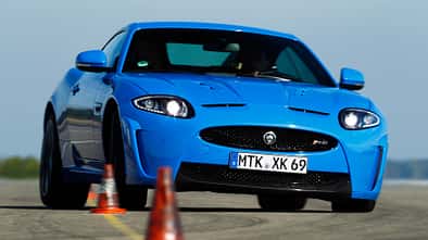 Jaguar XKR-S, Front, Slalom