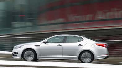 Kia Optima 1.7 CRDi Spirit, Seitenansicht