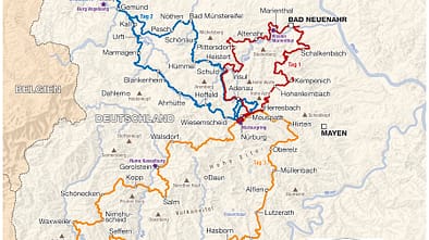 Streckenplan Eifel Classic 2012