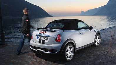 Mini Roadster Cooper S, Seitenansicht, See