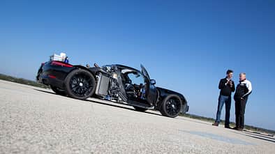 Porsche 918 Spyder, Seitenansicht, Hatz, Walliser