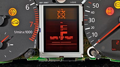 Display-Reparatur, vorher