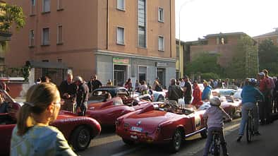 Mille Miglia 2012, Impressionen DKW Monza-Team