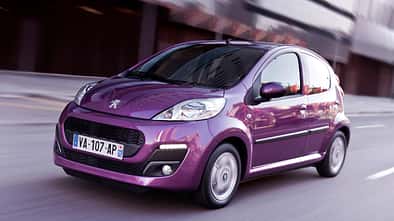 Peugeot 107, Frontansicht