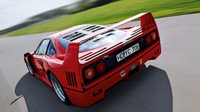 Ferrari F40, Heck, Heckspoiler