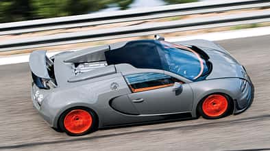 Bugatti Veyron Grand Sport Vitesse, Seitenansicht
