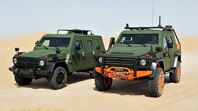 Mercedes G LAPV 6.1 Militär Military Eurosatory