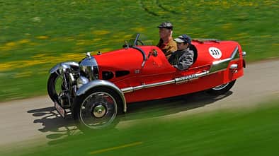 Morgan Super Sports, von oben