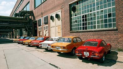 7 Opel, Gruppenbild, Heckansicht