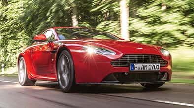 Aston Martin V8 Vantage, Frontansicht