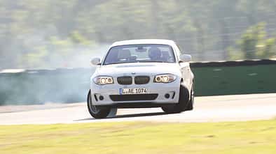 BMW Active E, Frontansicht, Driften