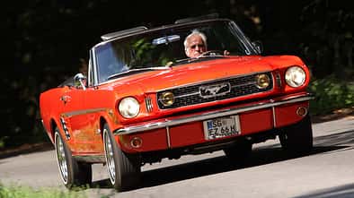 Ford Mustang Convertible, Heckansicht