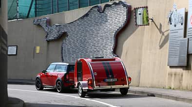 Mini Clubmann Cooper SD mit Cowley, Heckansicht