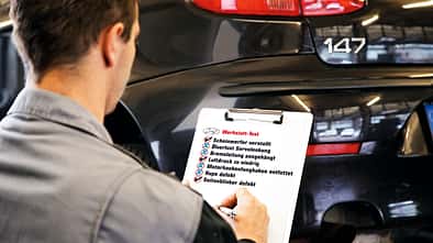 Werkstatt-Test, Mängelliste
