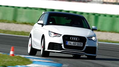 Audi A1 quattro, Frontansicht
