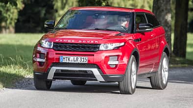 Range Rover Evoque Coupé 2.2 eD4 Dynamic, Frontansicht