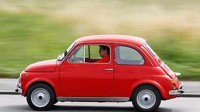 Fiat 500, Seitenansicht