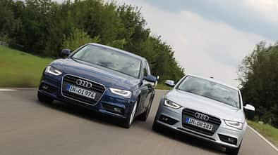 Audi A4, Frontansicht
